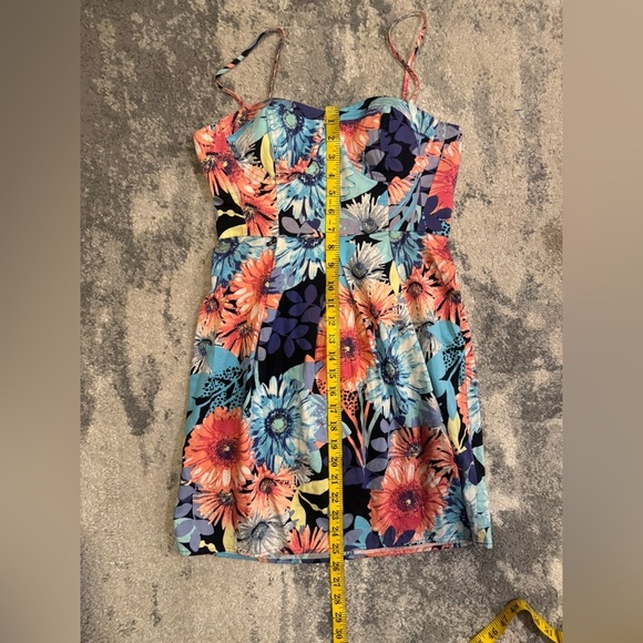 Candies Floral Spaghetti Strap Dress - Picture 6 of 6